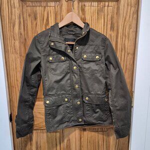 J.Crew Downtown Field Jacket in Olive Green Size XS